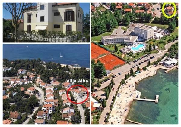 Apartments Villa Alba II Poreč Exteriör bild